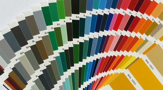 Powder Coating Colour Chart Uk