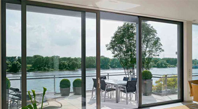 Schuco ASS 70.Hi lift and slide patio door