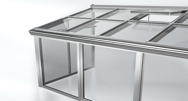Schuco CM50 conservatory aluminium roof