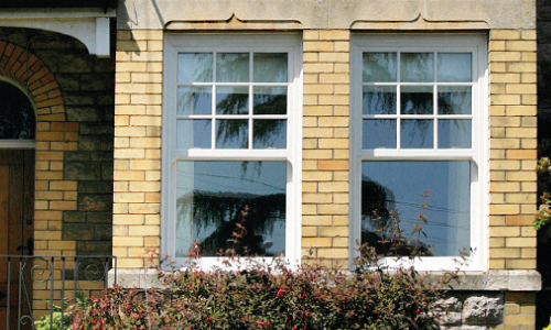 Sliding sash windows for a traditional look