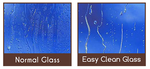 Easy clean glass