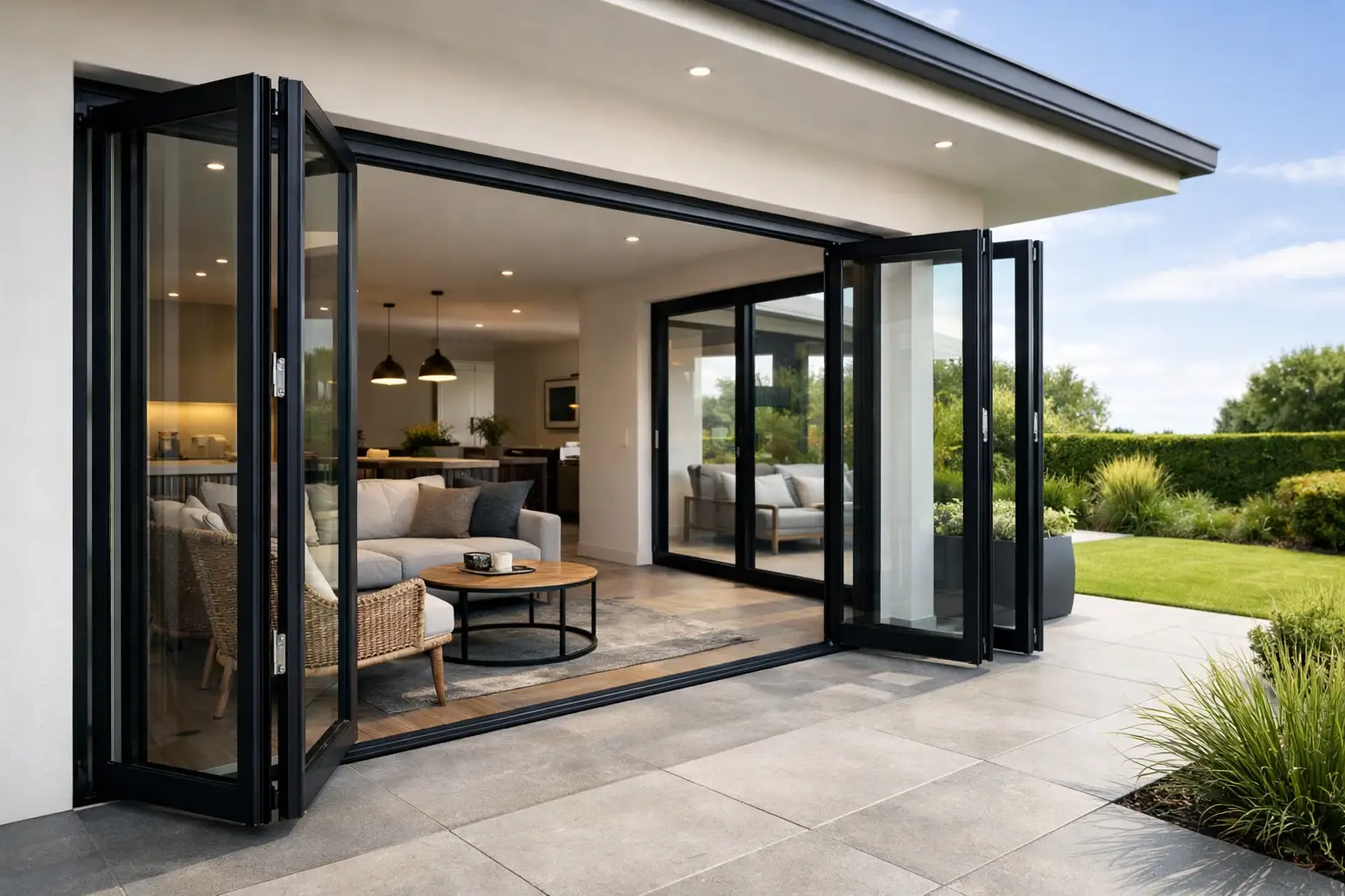 External bifold doors for modern homes