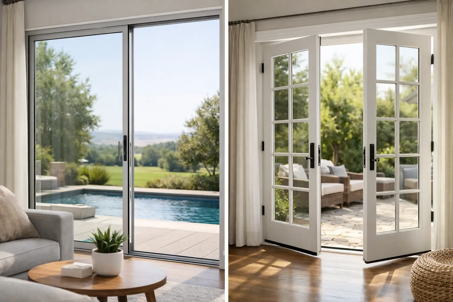Sliding Doors vs French Doors