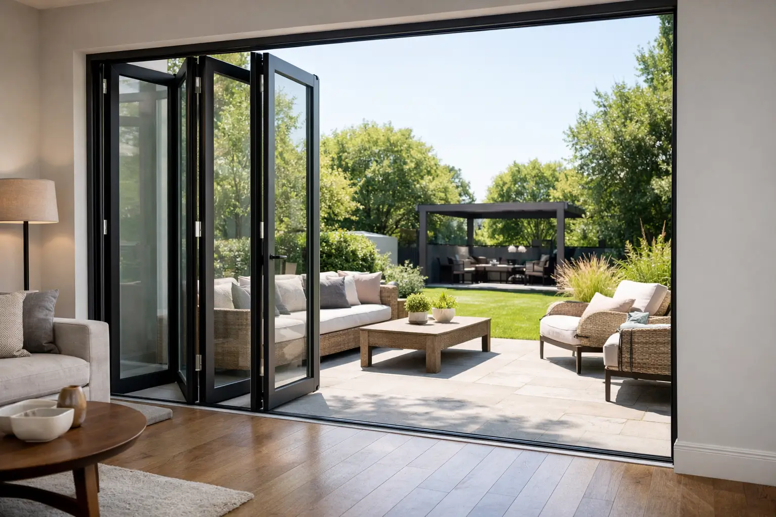 What Are Flush Track Bifolds?