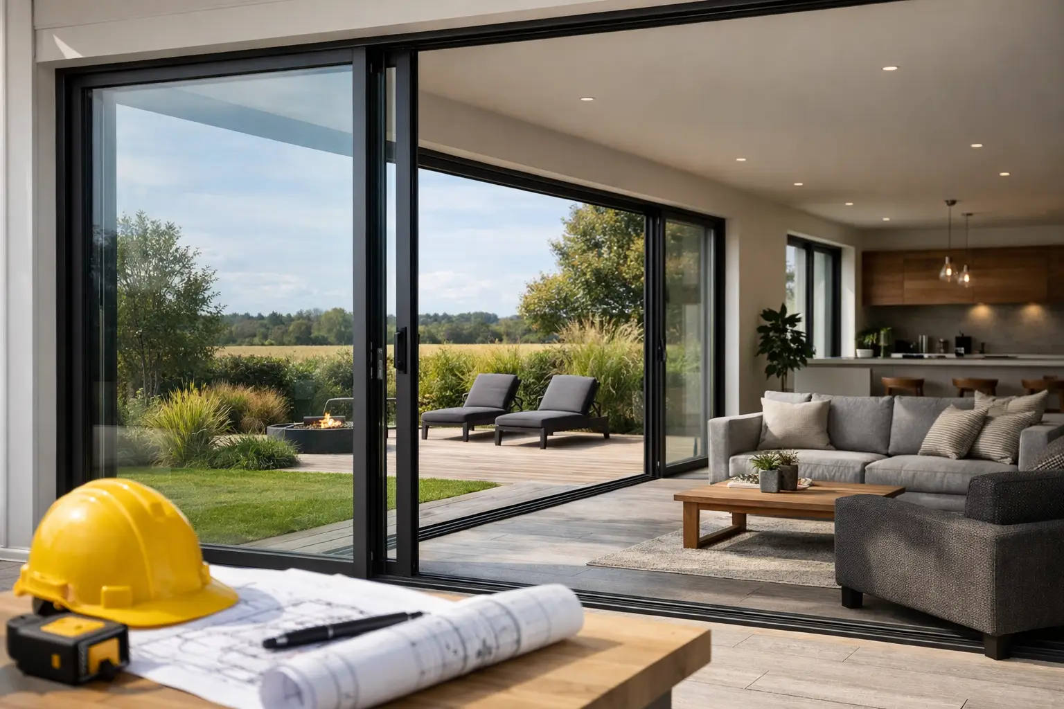 Self Build Sliding Doors Case Study