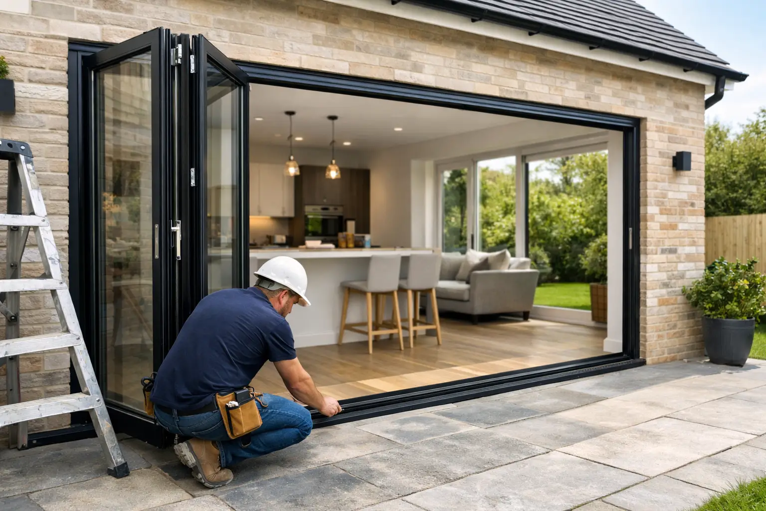 Extension Bifold Installation Example Explained