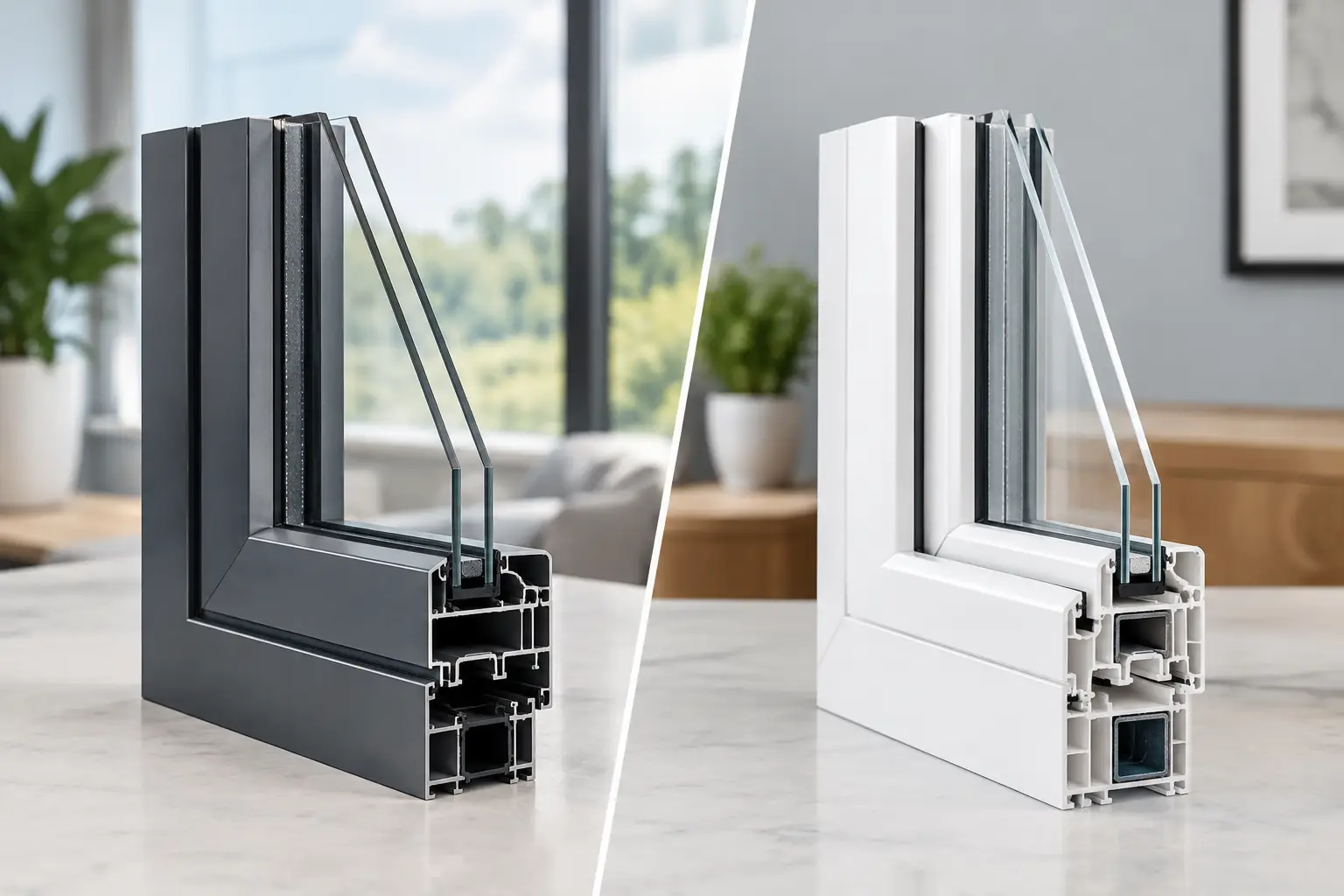Aluminium vs uPVC Windows for Your Home